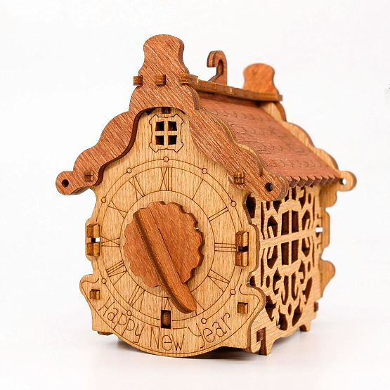 iDventure 3D Wooden Puzzle Happy New Year