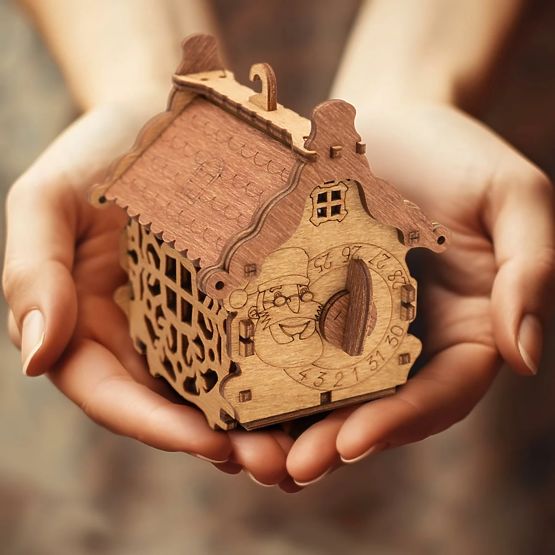 iDventure 3D Wooden Puzzle Happy New Year