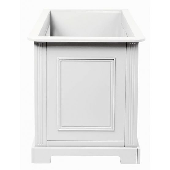 Ines Baby Cot - White