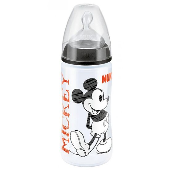 Infant bottle NUK Disney Mickey 300 ml black