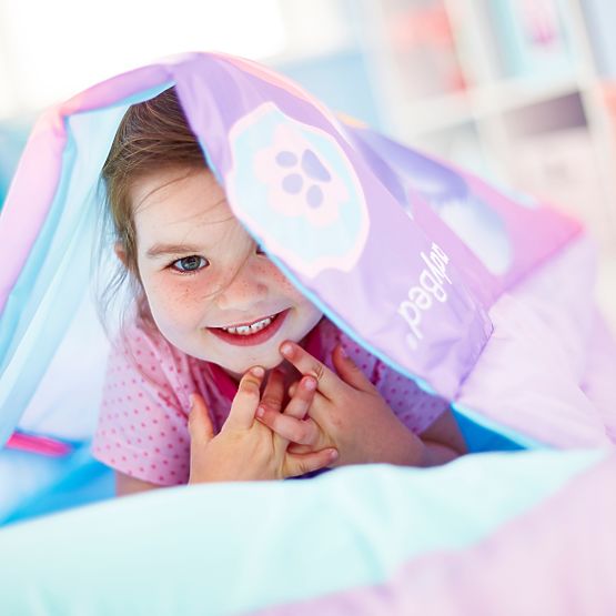 Inflatable children's bed 2v1 Paw Patrol - Skye a Everest