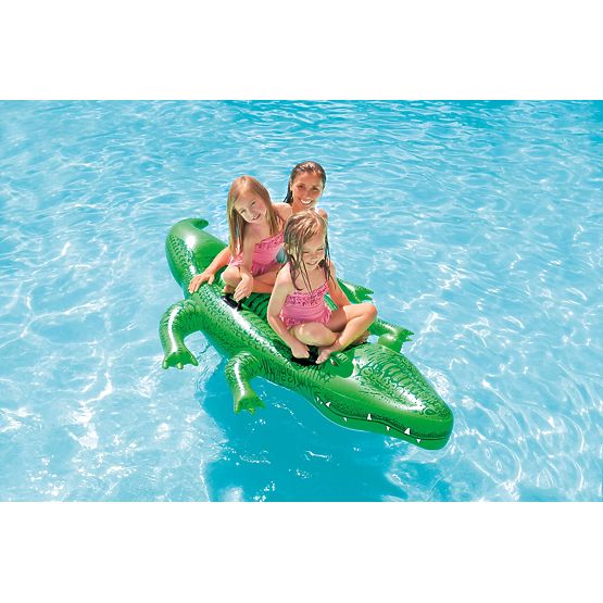 Inflatable Crocodile Swimming Mattress with Handles 203x114 cm INTEX 58562