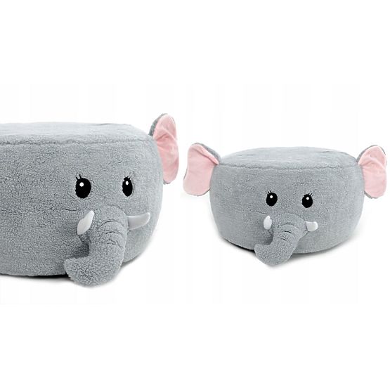 Inflatable pouffe for children Elephant