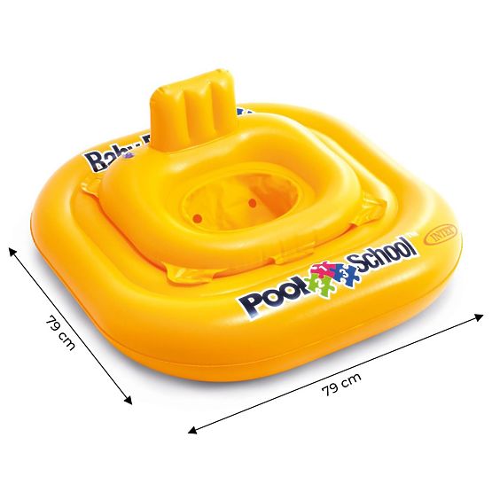Inflatable swimming seat