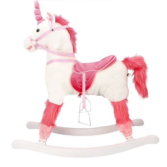Interactive Rocking Horse White Unicorn