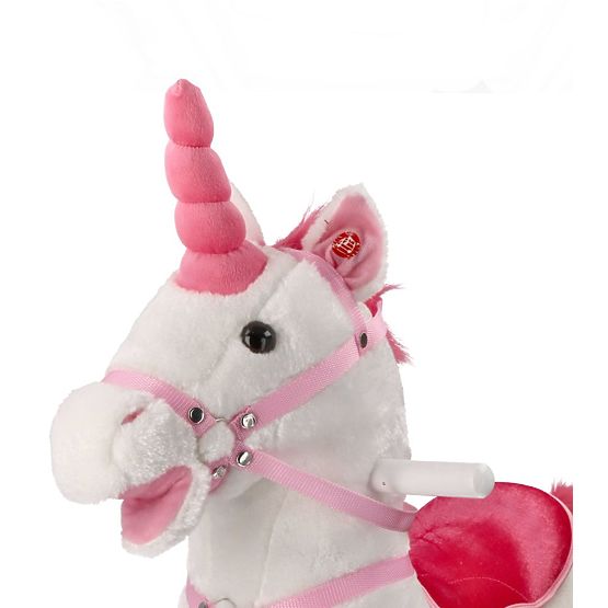 Interactive Rocking Horse White Unicorn