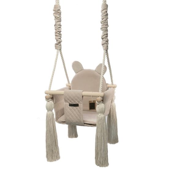 Interior swing for children - beige