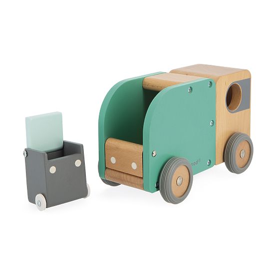 Janod Bolid wooden garbage truck
