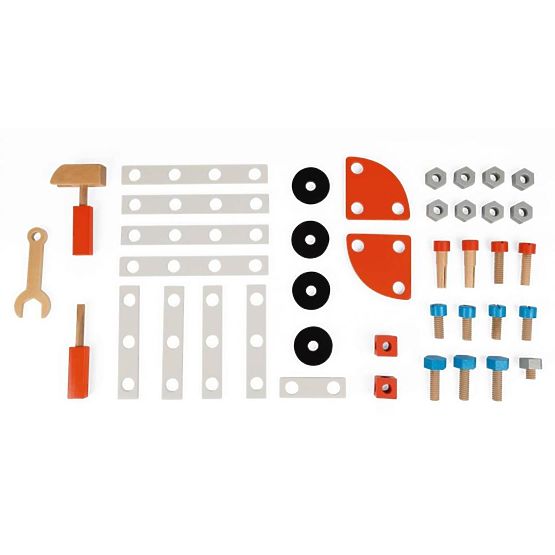 Janod BricoKids Children's workshop with tools 40 pcs