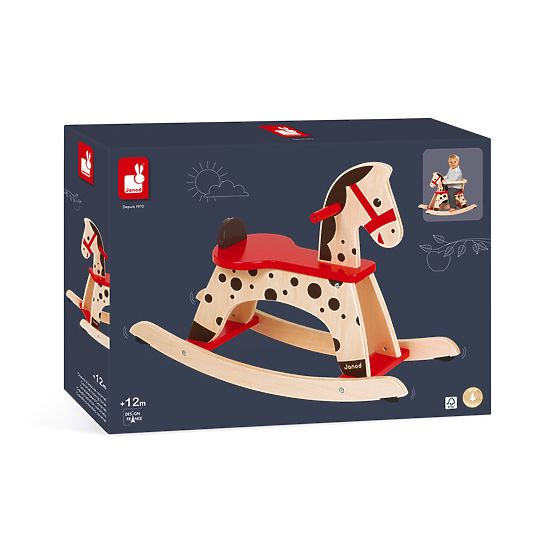 Janod rocking horse Caramel