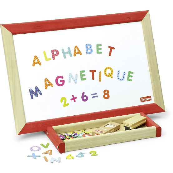 Jeujura Wooden Multifunctional Table Board 44x30 cm with Accessories