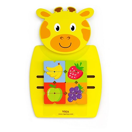 Jigsaw panel wall - giraffe