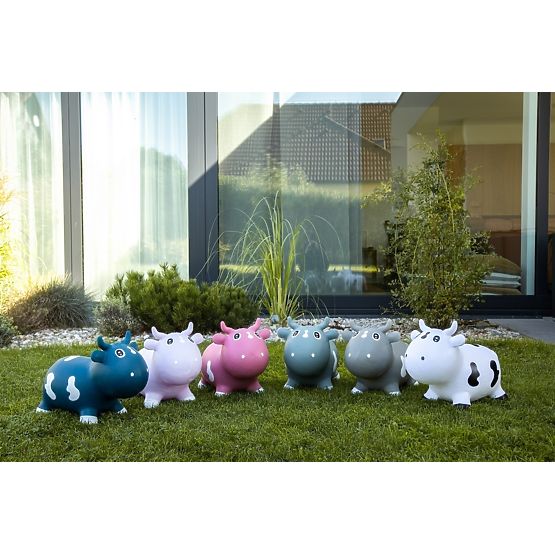 Jumping cow KIDZZFARM - Pink