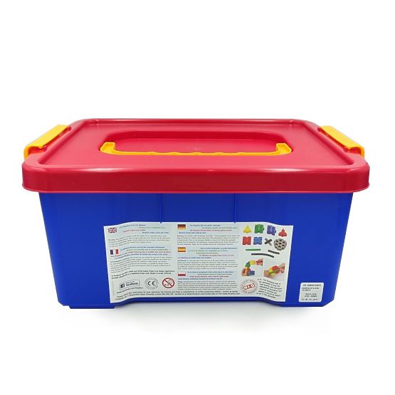 Junior Model Construction Block Set, 424 Pieces