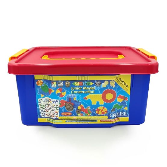 Junior Model Construction Block Set, 424 Pieces