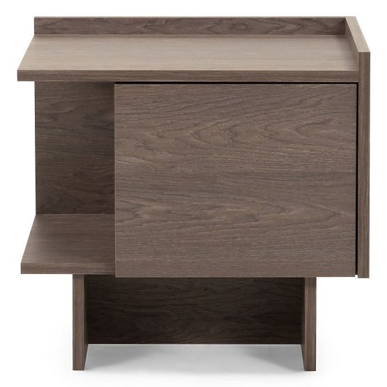Kanso Nightstand, Baltic Storm Oak