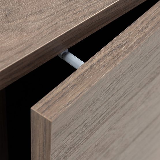 Kanso Nightstand, Baltic Storm Oak