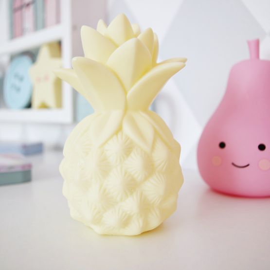 Kids' LED lamp Pineapple - different colors