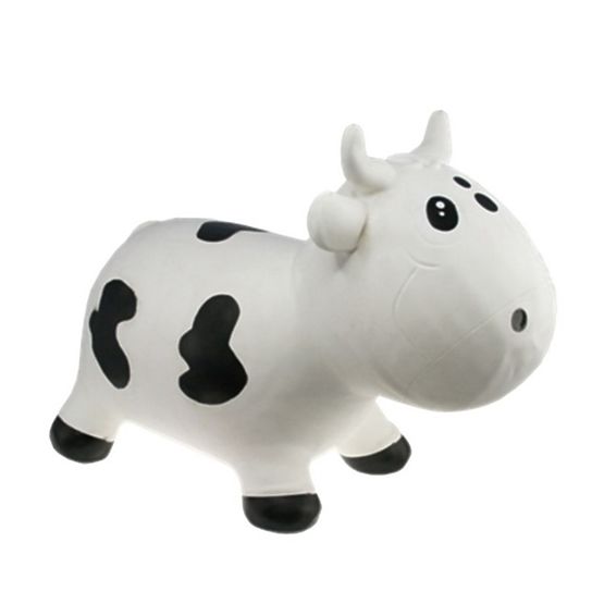 KIDZZFARM bouncy cow - White and black