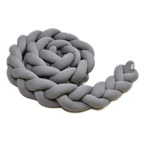 Knitted Bumper - Dark Gray