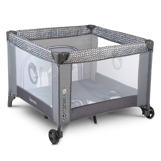 LIONELO Sofie Scandi playpen - gray