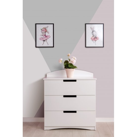 Chest of Drawers Classic - white