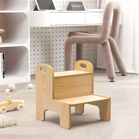 Kitchen Helper Step Stool for Children Plywood ECOTOYS