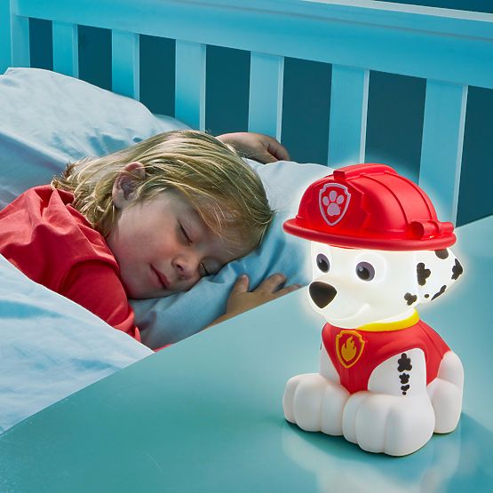 Lamp with flashlight Paw Patrol - Marshall