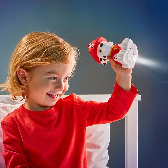 Lamp with flashlight Paw Patrol - Marshall