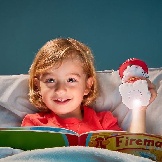 Lamp with flashlight Paw Patrol - Marshall
