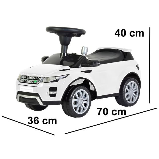 Land Rover bouncer - white