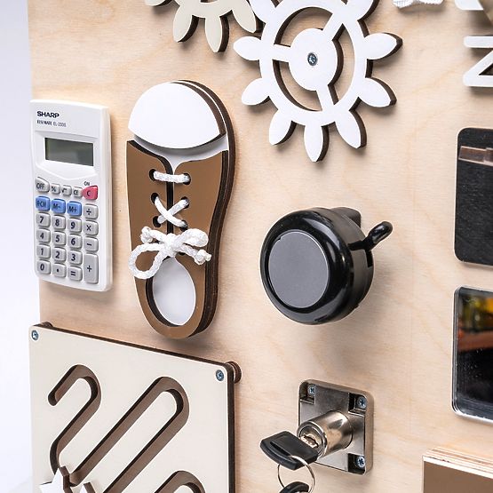 Large boho manipulative board