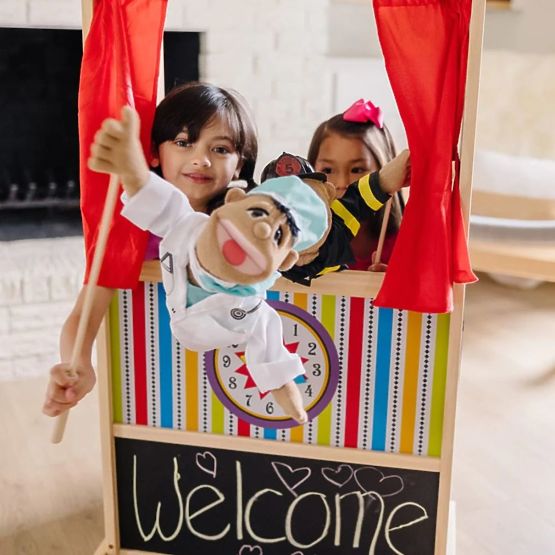 Large puppet theater - stage