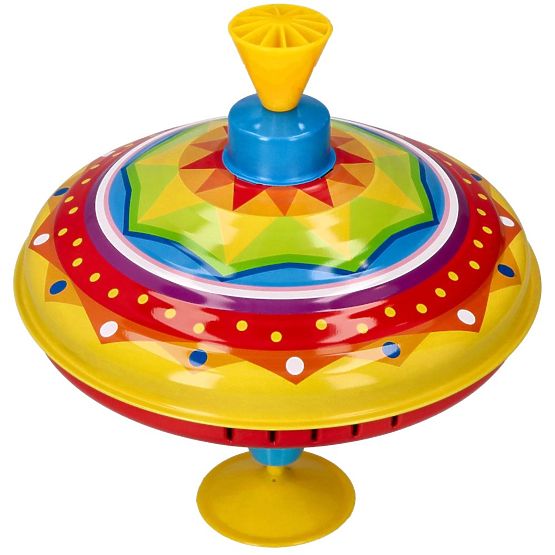 Large Rainbow Spinning Top