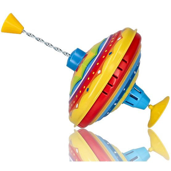 Large Rainbow Spinning Top
