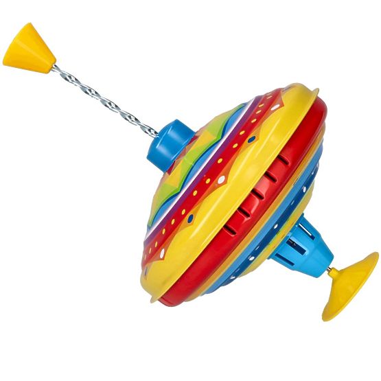 Large Rainbow Spinning Top