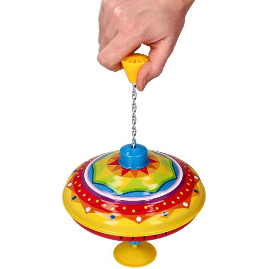 Large Rainbow Spinning Top