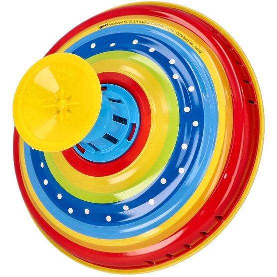 Large Rainbow Spinning Top