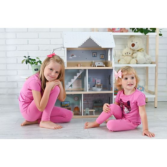 Large Wooden Dollhouse