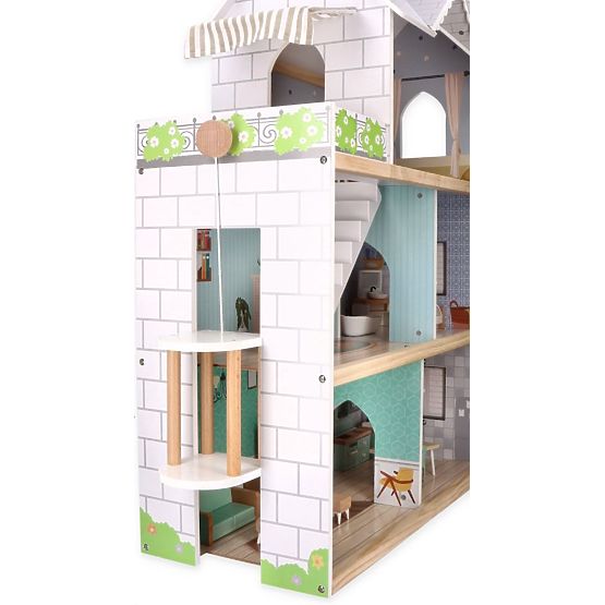 Large Wooden Dollhouse