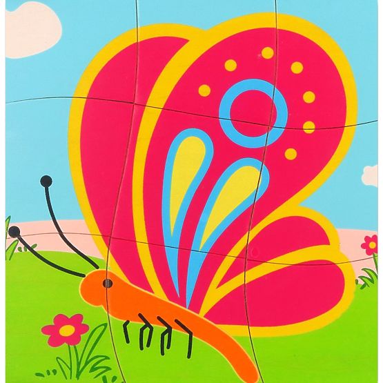 Layered Puzzle Butterfly