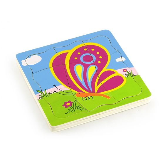 Layered Puzzle Butterfly