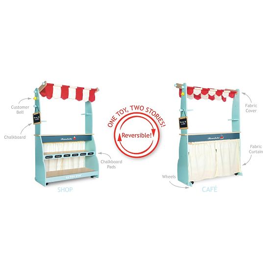 Le Toy Van 2-in-1 Honeybake Market Stall