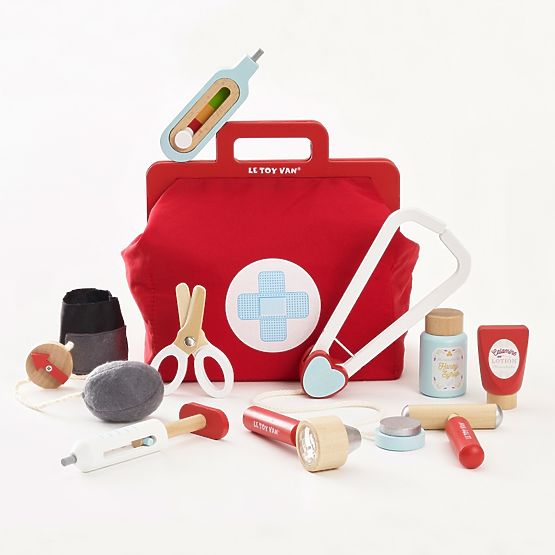 Le Toy Van Doctor's bag with accessories