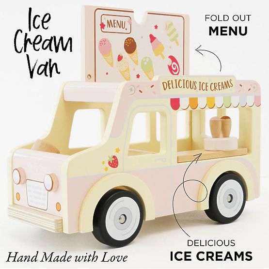 Le Toy Van Ice Cream Van New Design