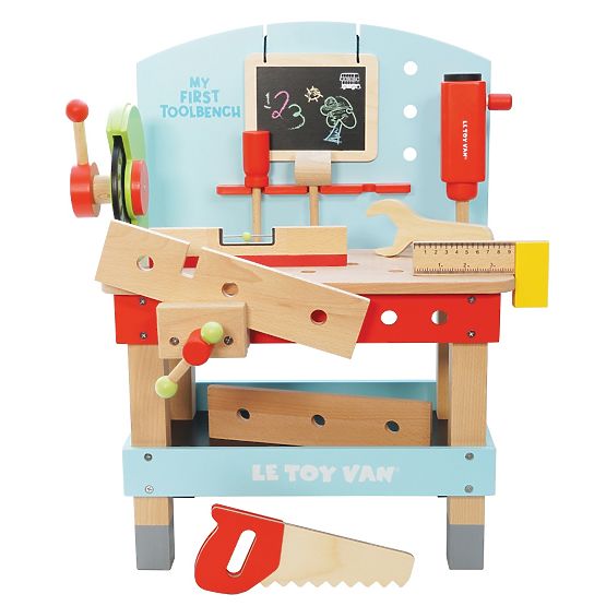 Le Toy Van My First Workbench with Tools