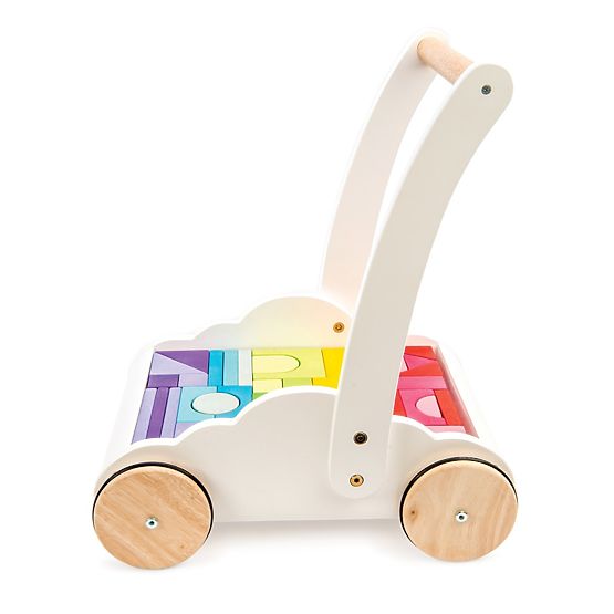 Le Toy Van Petilou Walker with Rainbow Blocks