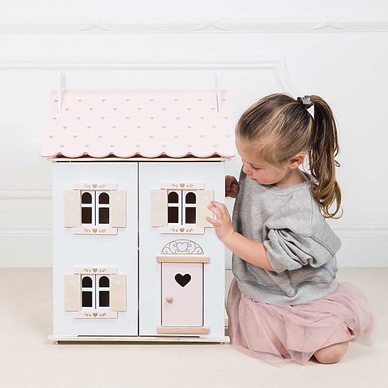 Le Toy Van Rose Heart Dollhouse