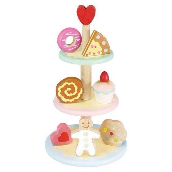 Le Toy Van Tiered Plate with Pastries