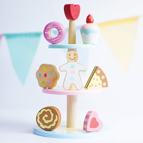 Le Toy Van Tiered Plate with Pastries